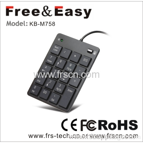 Oem Private Mould Usb Mini Wired Numeric Keypad